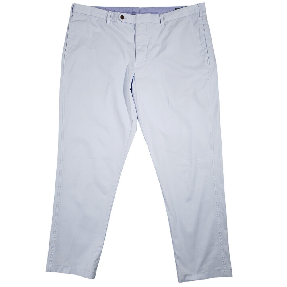 Sid Mashburn Chino Pants Mens‎ 42 Blue Cotton Classic Fit 30" Inseam Robbins Egg